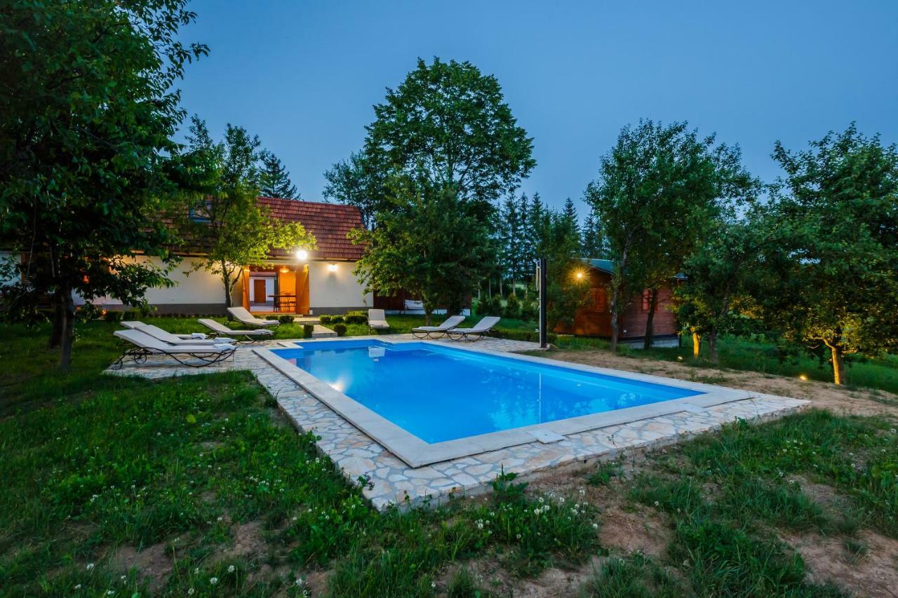 Beautiful Cottage With Heated Pool For 22 Ppl Plaski Exterior photo